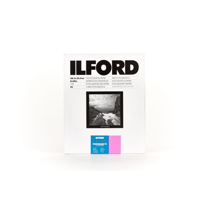 Ilford - MULTIGRADE FB COOLTONE Glossy - 8X10, 25 SHEETS