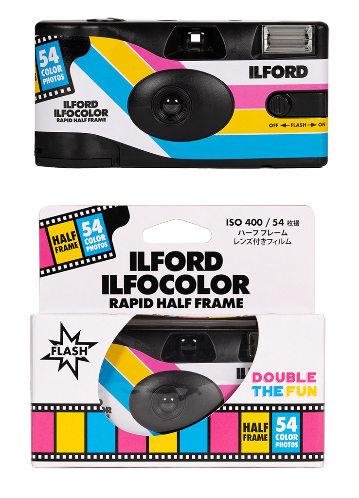 Demi-cadre Ilford Ilfocolor Rapid