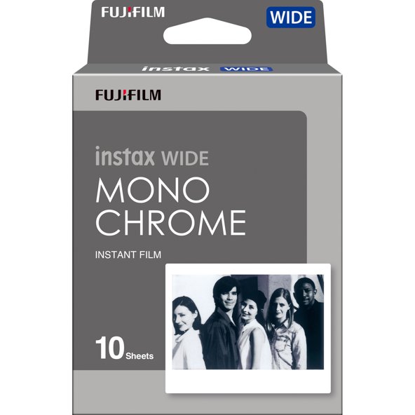 Film large Fujifilm Instax | N&B - 10 Photos