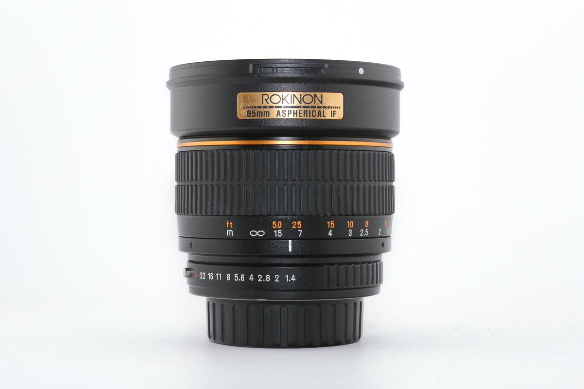 Rokinon Aspherical 85mm f/1.4