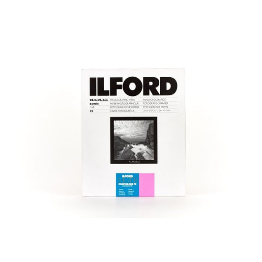 Ilford - MULTIGRADE FB COOLTONE Glossy - 8X10, 25 SHEETS