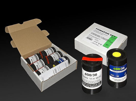 Fomapan 400 Action - 135 - 6 rouleaux + pack cartouches 