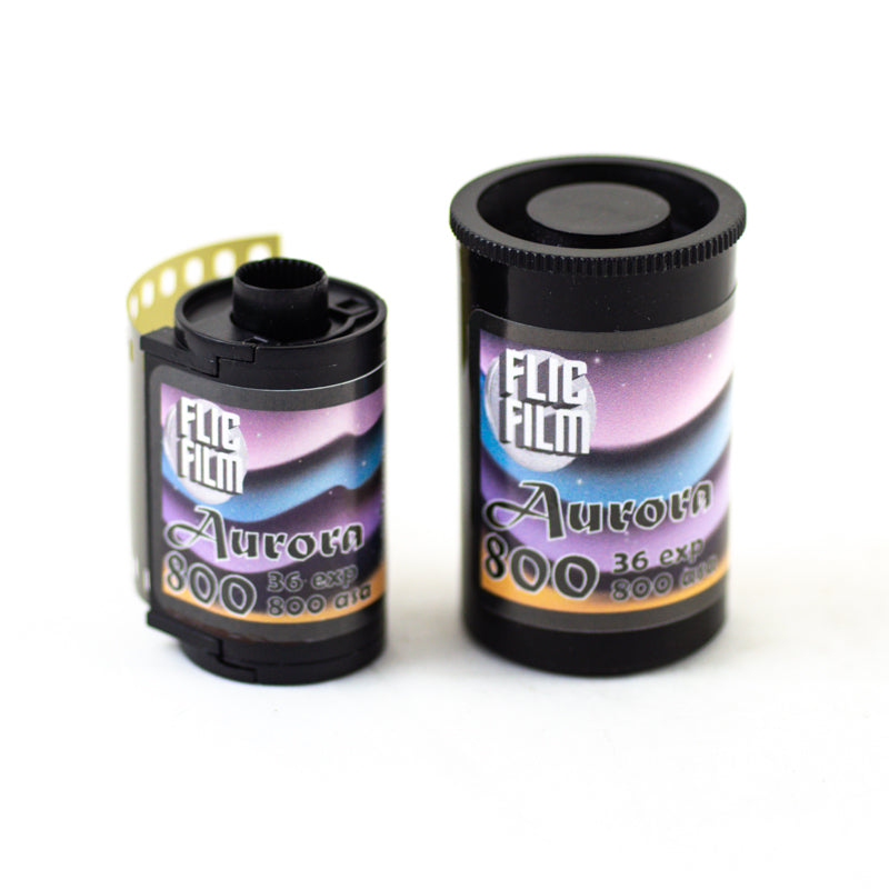 Flic Film Aurora 800 - color C41- 35mm - 36ex