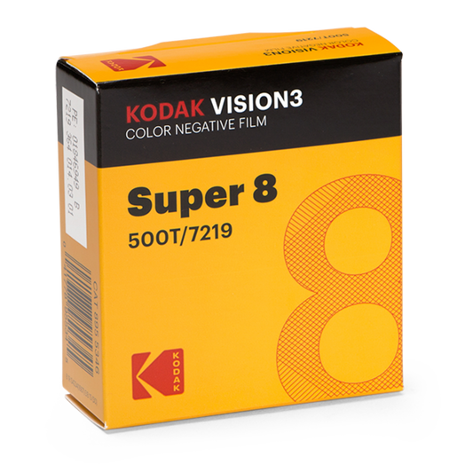 Kodak Vision3 super 8 film - 500T/7219