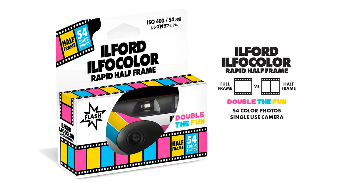 Demi-cadre Ilford Ilfocolor Rapid 